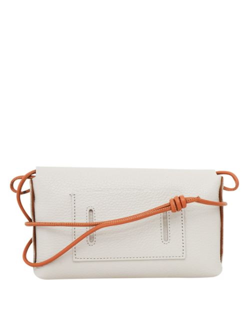 POCHETTE LETTERA S ZANELLATO | 068331.0040000/SZ1192 WHITE BIANCHETTO